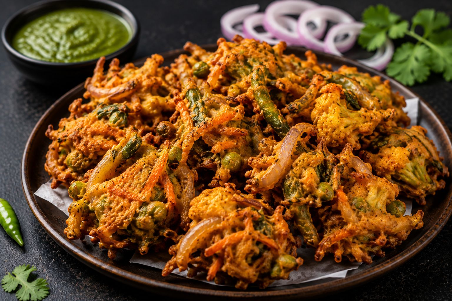 MIX VEGETABLE PAKORA'S